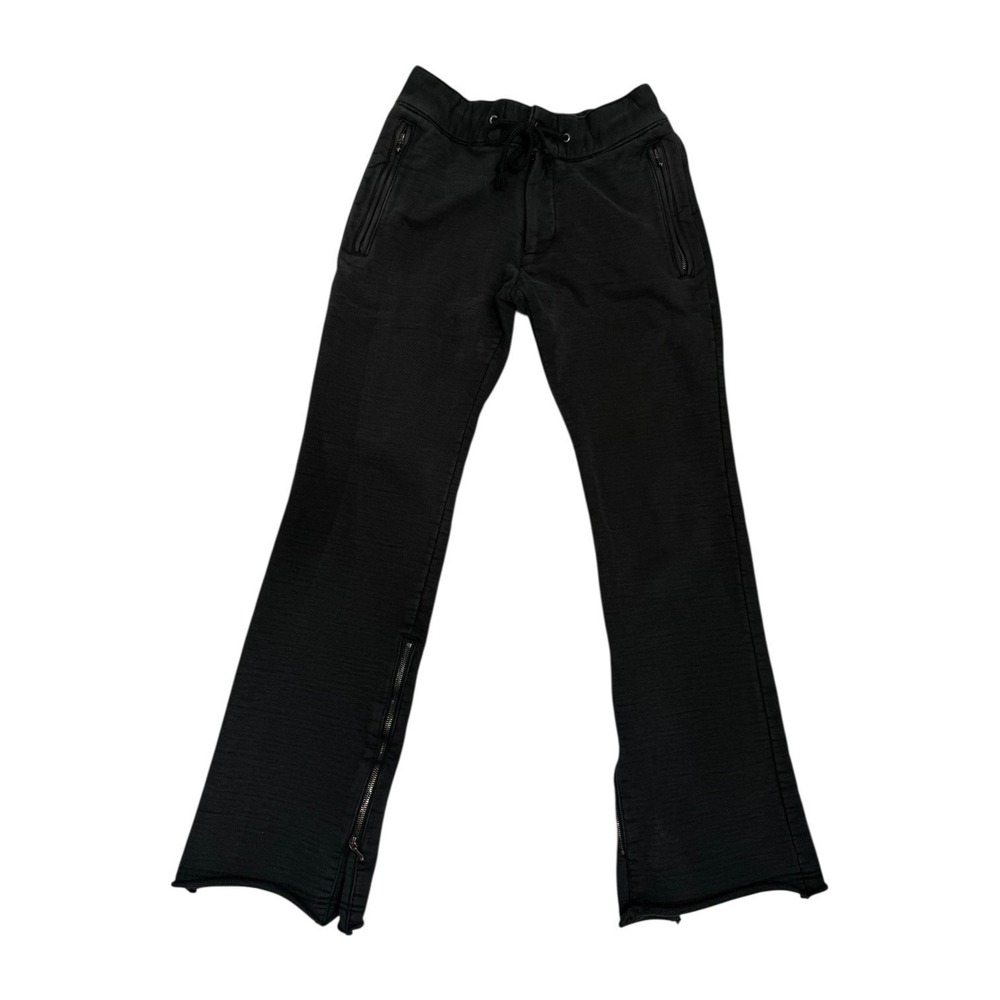 AKM Zipper Flare Lounge Sweat Pants Mens M Heavyweight Made in Japan (run small)